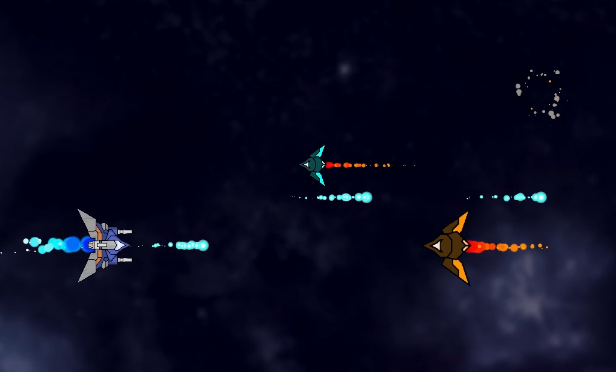 Side-Scrolling Space Shooter